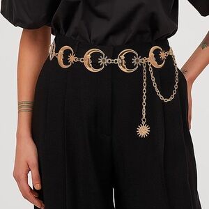 Metal Waist Chain Body Belly Belt Chain